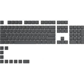 Glorious GPBT Dye Sublimated Keycaps - Black Ash GLO-KC-GPBT-B - Desert Games