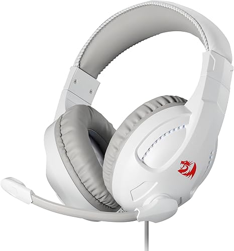 Redragon H211 Cronus RGB Wired Gaming Headset - White