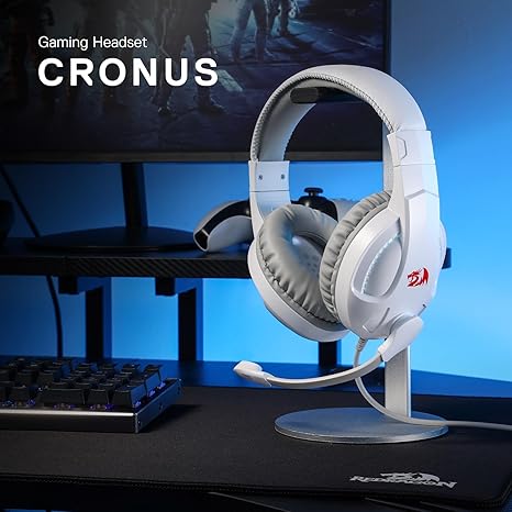 Redragon H211 Cronus RGB Wired Gaming Headset - White