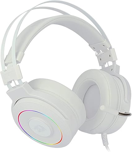 Redragon Lamia 2 H320W RGB Gaming Headset -  White - Desert Games