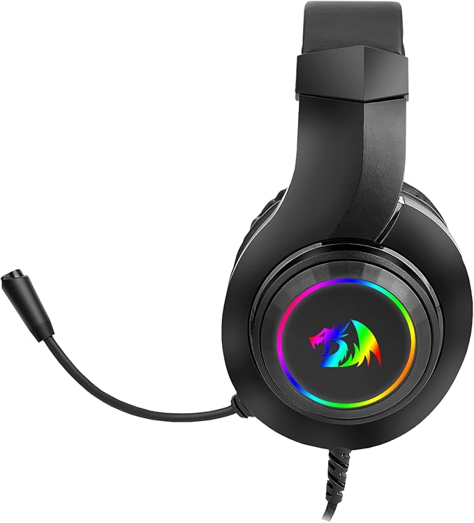 Redragon HYLAS H260 RGB Wired Gaming Headset - Black