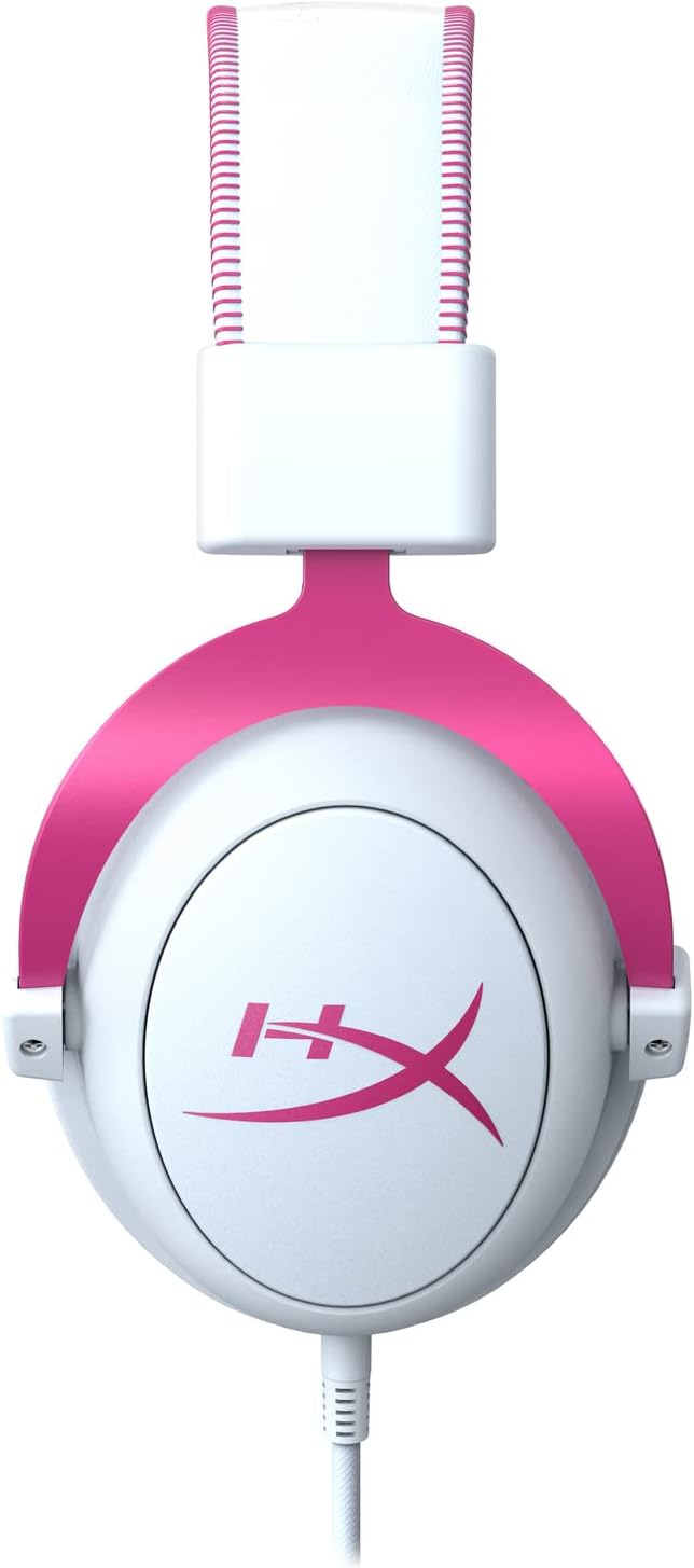 HyperX Cloud II - Gaming Headset – White/Pink - Desert Games
