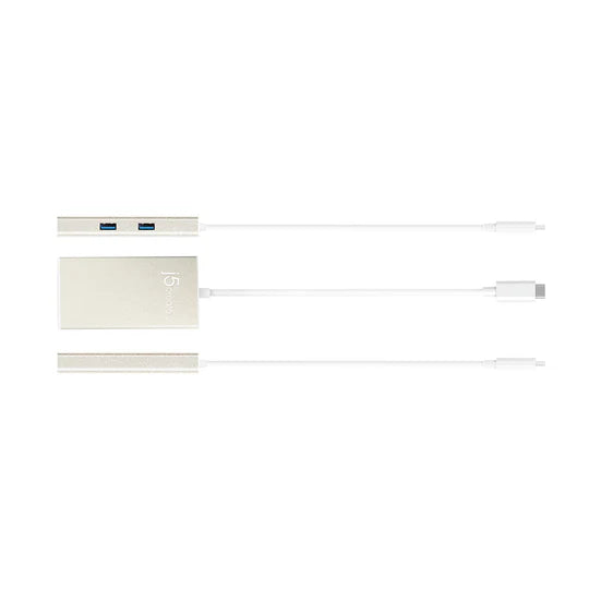 J5 Create USB-C™ Multi-Adapter - HDMI™/Ethernet/USB™ 3.1 HUB/PD 3.0 - Desert Games