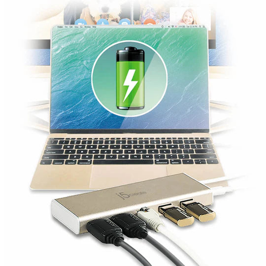 J5 Create USB-C™ Dual HDMI™ Mini Dock - Desert Games