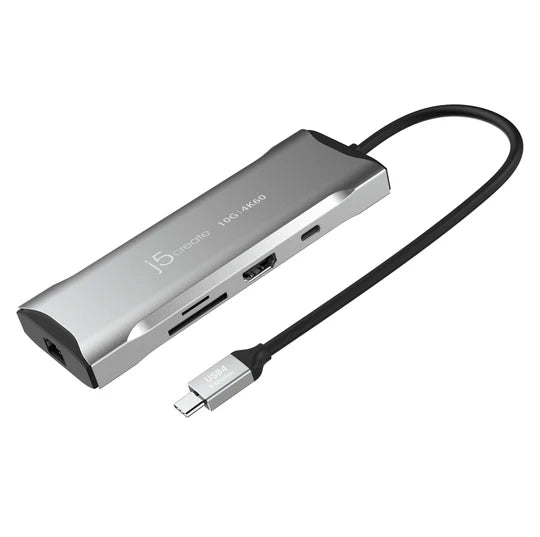 J5 Create 4K60 Elite USB-C® 10Gbps Mini Dock - Desert Games