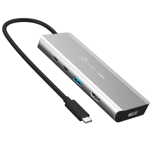 J5 Create USB4® Dual 4K Multi-Port Hub