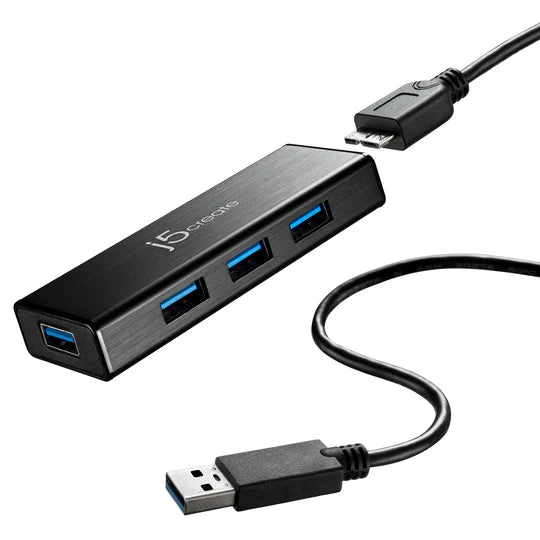 J5 Create USB™ 3.0 4-Port Mini Hub - Desert Games