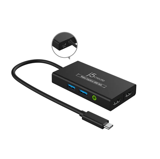 J5 Create Video Capture USB™ Hub