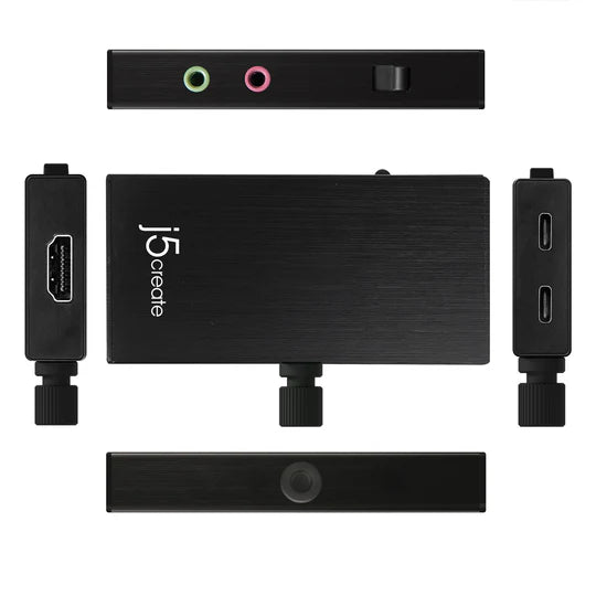 J5 Create Live Capture Adapter HDMI™ to USB-C™ with Power Delivery - Desert Games