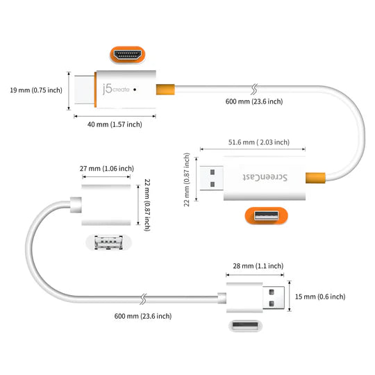 J5 Create ScreenCast Wireless Display Adapter - Desert Games