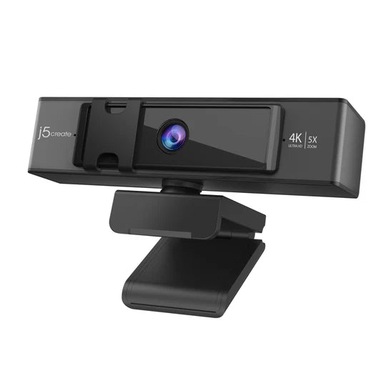 J5 Create USB™ 4K ULTRA HD Webcam with 5x Digital Zoom Remote Control