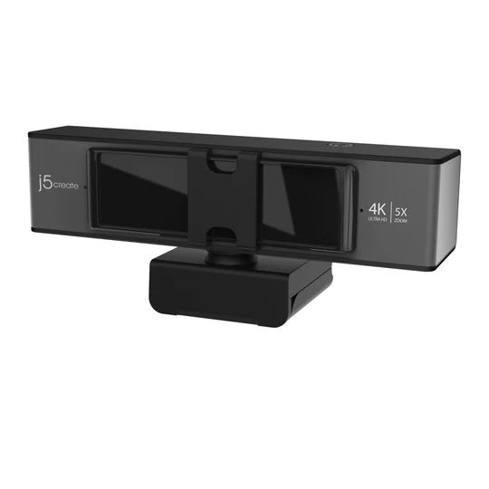 J5 Create USB™ 4K ULTRA HD Webcam with 5x Digital Zoom Remote Control