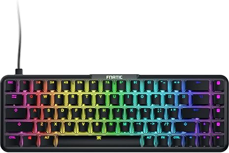 FNATIC STREAK65 Compact RGB 60 Gaming Mechanical Keyboard