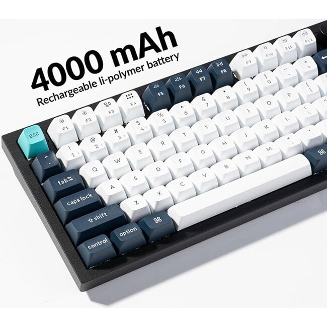 Keychron Q6 Max QMK/VIA Wireless Custom 100% Mechanical Keyboard - Black Q6M-M1-AR