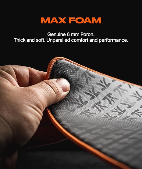 Fnatic MAX DASH2 XL Pro Gaming Mouse Pad - Sunset Orange - Desert Games