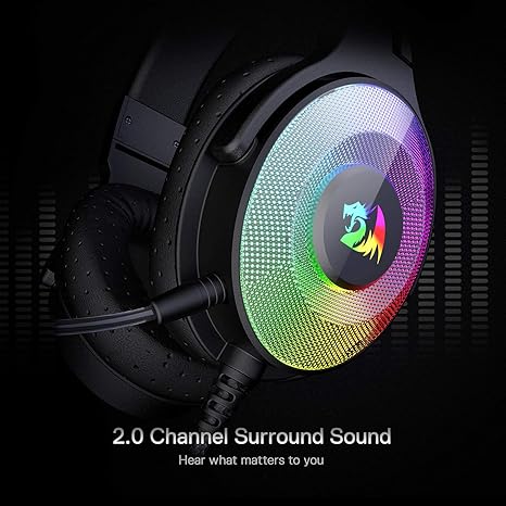 Redragon H350 RGB Wired Gaming Headset - Desert Games