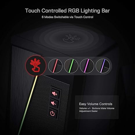 Redragon Anvil GS520 RGB Desktop Speakers