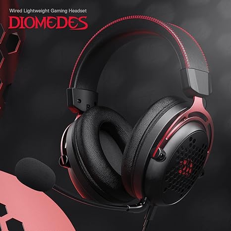 Redragon H386 Diomedes Wired Gaming Headset
