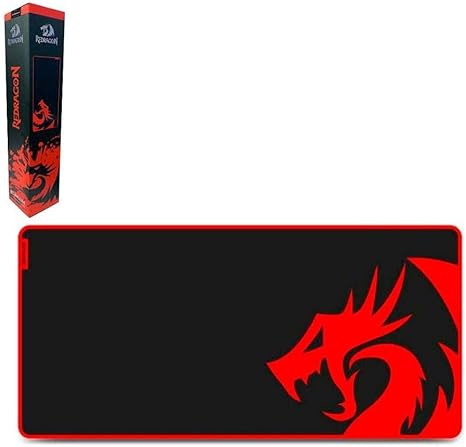 Redragon Kunlun Exteded Gaming Mouse Pad Black and Red P006A, Extended