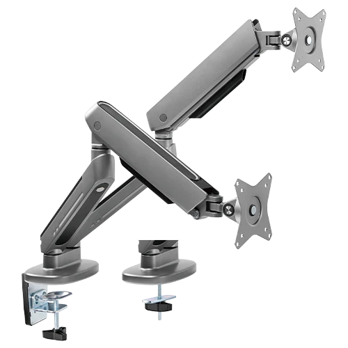 Twisted Minds Identity Premium Dual-Monitor Gaming Monitor Arms with RGB Lighting TM-54-C012-G