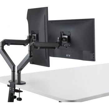 Upergo OZ-2 Gas Spring Dual Monitor Desk Mount, Steady Arm