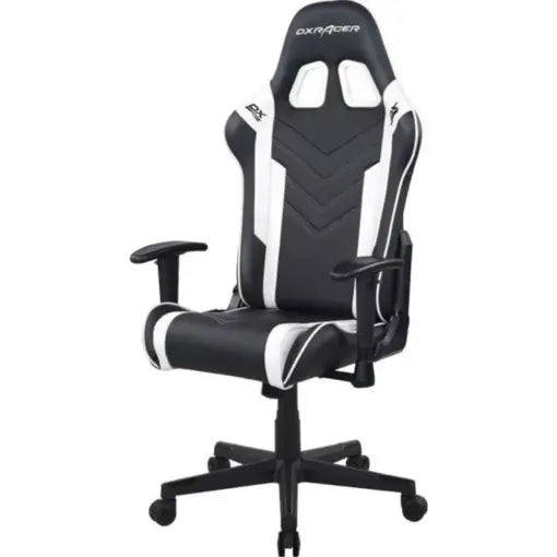 DXRacer Prince P132 Series Gaming Chair – Black/White