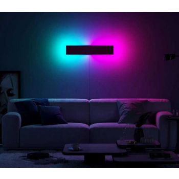 Gadgeton RGB Lamp LED Wall Lights with Remote Control - 745608