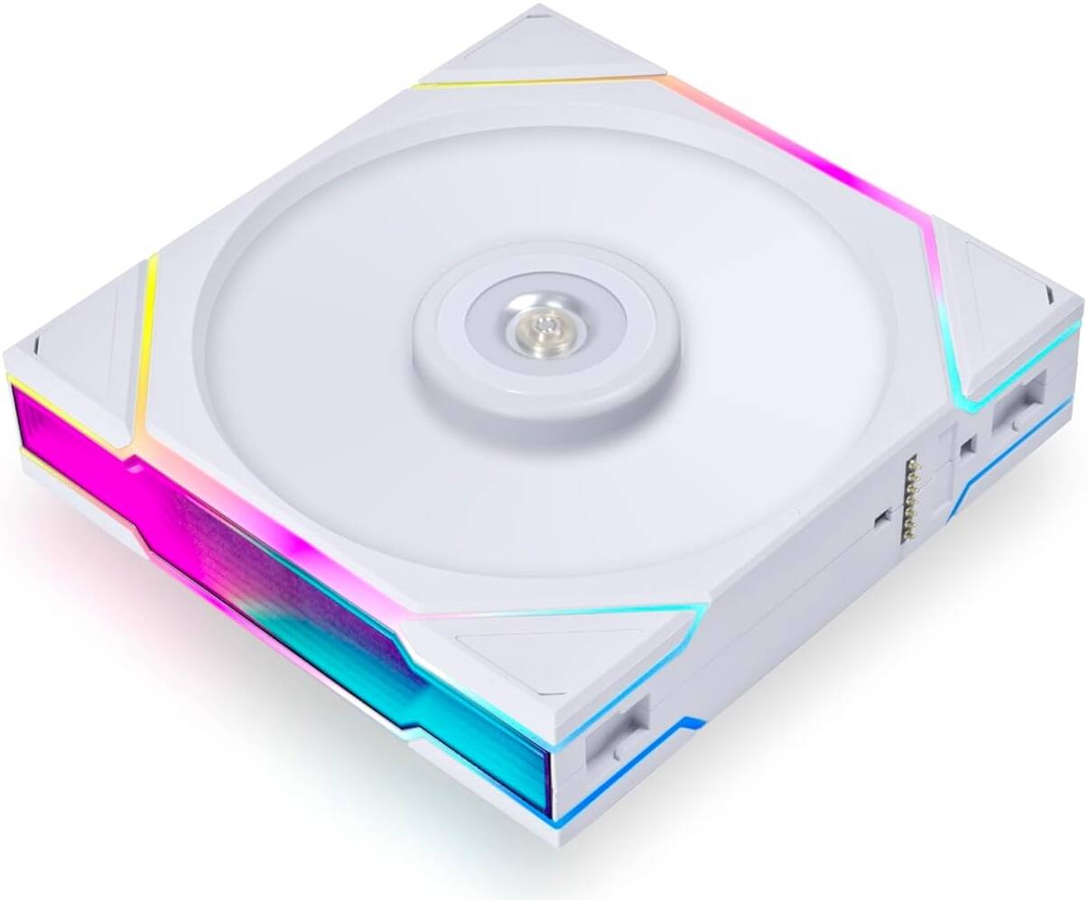 Lian Li Uni Fan TL 120 Case Fan, Triple Pack, White | G99.12TL1W.00 - Desert Games