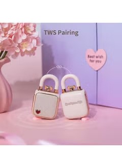 Divooom LoveLock Bluetooth Speaker - Pink