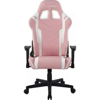 DXRacer P132 Prince Series Gaming Chair - Pink&White